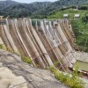 津軽ダムのダムサイト
